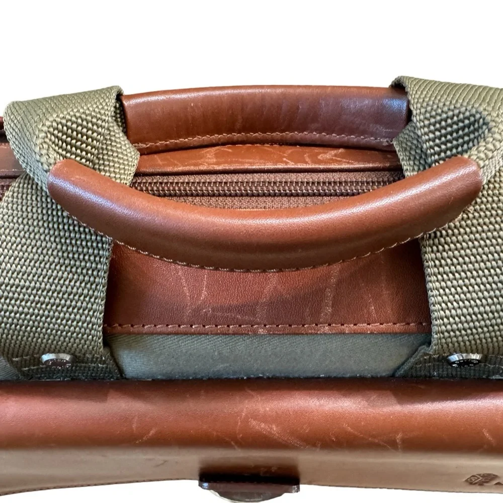Vintage Sysco Co Cutter & Buck Promo Large Briefcase Laptop Bag AGED WORN